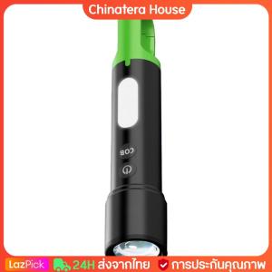 ไฟฉายไฟฉายขนาดเล็กแคมป์ไฟฉาย USB ชาร์จไฟคิบ