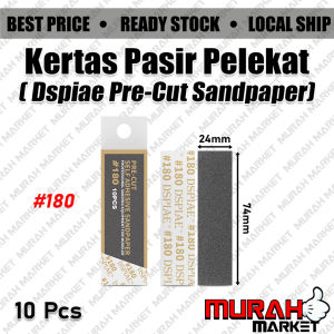DSPIAE SELF-ADHESIVE SANDPAPER #180 - #2500 (10PCS)