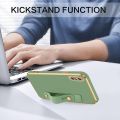 VENINGO iPhone X Case,iPhone XS Case,Phone case for iPhone X/XS,Slim Fit Soft with Adjustable Wristband Kickstand Scratch Resistant Shockproof Cover for Apple iPhone X/XS 5.8", Matcha Green. 