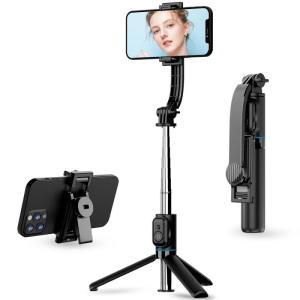 Aluminum Alloy Tripod Smartphone Stand C01C01S Selfie Stick For Samsung Xiaomi Phone Remote Control Stand