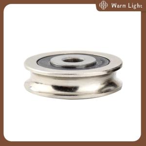 Warm Light 6x30x8มิลลิเมตรลวดสลิงที่มีคุณภาพสูงลูกรอกสำหรับประตูหน้าต่างบานเลื่อนลูกกลิ้งรอกสแตนเลส