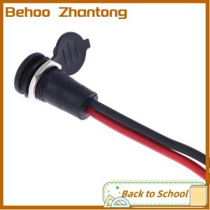Behoo 1Pc DC power Female With Cable Wired 5.5 x 2.1 5.5x2.5mm DC Socket High Current All Male Female Power Plug Connector