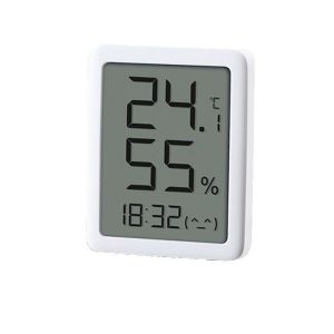 Miaomiaoce Thermometer เครื่องวัดอุณหภูมิและความชื้น นาฬิกาตั้งโต๊ะ หน้าจอ LCD เทอร์โมมิเตอร์ Thermometer & Hydrometer ที่วัดอุณหภูมิและความชื้น