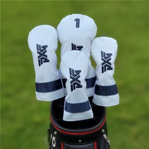PXG Golf Club #1 #3 #5 Wood Headcovers Driver Fairway Woods Cover PU Leather Head Covers Golf Putter Cover