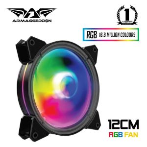 Armaggeddon Nimitz Aurora Ring 1 RGB Fan For Gaming PC Case | 120MM | 6 Pin Connection | 1 Year Warranty