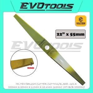 HILTEM BRUSH CUTTER CUTTING BLADE - GOLD 22" (65MN)/BRUSH CUTTER BLADE MATA PISAU MESIN RUMPUT