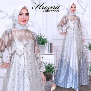 Gamis Ria Ricis Motif terbaru // Gamis Modern Mewah // Gamis Busui