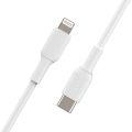 Cáp sạc nhanh USB-C to Lightning BOOST CHARGE Belkin 30W vỏ nhựa, chứng chỉ MFi - Hàng chính hãng. 
