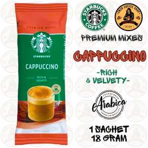 Starbucks Premium Mixes - Cappuccino - Instant Coffee Drink