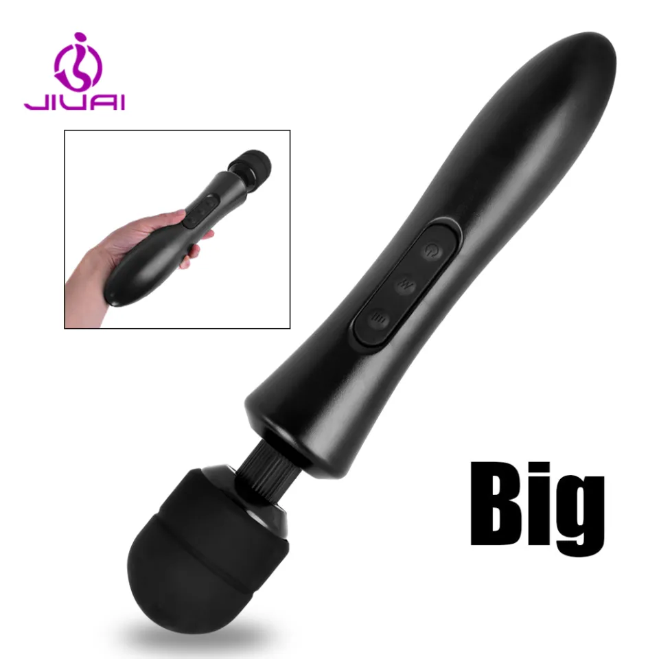 Big Size AV Stick Rod Vibrator Sex Machine G-Spot Massager Stimulator  Erotic 20 Multi Modes Super Strong Vibration AV Rechargeable Dildo Vibrator  Sex Toy For Girls Sex Toy for Women | Lazada