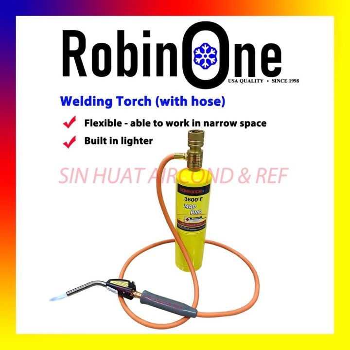 RobinOne Welding Torch with Hose / Brazing Torch with Hose / Hose