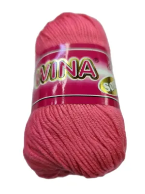 (Col.01~59) 牛奶棉 Wina Soft 5ply Milk Fiber Crochet Knitting Yarn 45gram