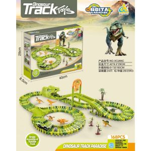 [SALE] Bộ đồ chơi lắp ráp đường đua ô tô khủng long lắp ghép đường ray khủng long cỡ lớn cho bé - SHOP TUẤN NGHIA 2