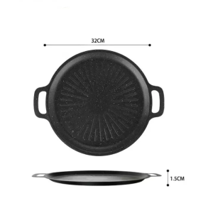 FILED GREEN🍡เตาปิ้งย่างถ่าน เตาปิ้งย่างเกาหลี เตาย่างบาร์บีคิว แบบพกพา เตาหมูกระทะ เตาปิ้งอเนกประสงค์หน้ากว้า 28cm