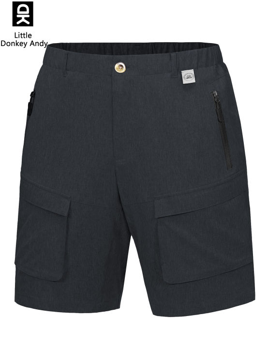 LittleDonkeyAndy Men's Quick Dry Shorts, Hiking Shorts, Lightweight