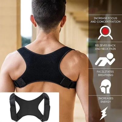 [✅LOCAL] Support Back Posture Corrector Fracture Shoulder Correction Brace Belt Strap