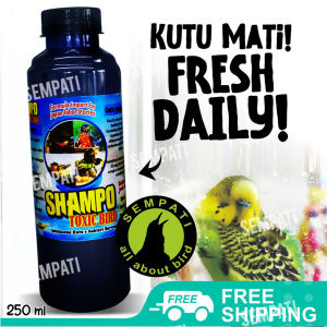 SEMPATI Shampoo Burung Shampo Toxic Bird Bmw Sampo Mandi Burung Murai Lovebird Kacer Kenari Cucak Ciblek Sampo Sabun Basmi Anti Kutu Tungau Flea Jamur Penghilang Bakteri