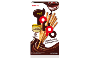 Camilan Biskuit Bentuk Stick Snack Lotte Toppo Double Flavor Crispy Pretzel Box 40 Gr Vanilla Choco Cocoa Chocolate Vanila Strawberry Pepero 32 Gr White Cookie Choco Almond Snowy Almond