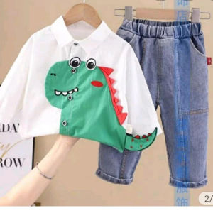 DINOS Tuxedo Hem & Jeans Suit - 1-5 Tahun