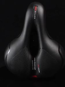 Hollow Breathable Bicycle Saddle Men Women MTB Road Bike Saddle Shock Absorbing Comfortable Big Butt Bike Seat