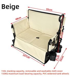 Outdoor Camping Cart Foldable Chair Stroller