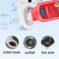✔Quickly unclog pipes✔vilosi clogged remover drainage 600g Can dissolve residues, oily hair etc. For toilet bathroom kitchen pipe blockage liquid sosa toilet bowl cleaner deodorizer drain cleaner clog remover sink clogged remover anti clog for toilet bowl. 