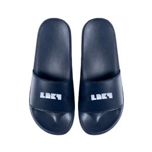 Sandal Slide Pria Wanita Slop Waterproof Langky Slide Flip SYSL Block Hitam