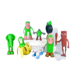 Set 8 nhân vật vũ trụ Brainrot tung tung sahur capochino cá sấu mô hình 3D đồ chơi sưu tập