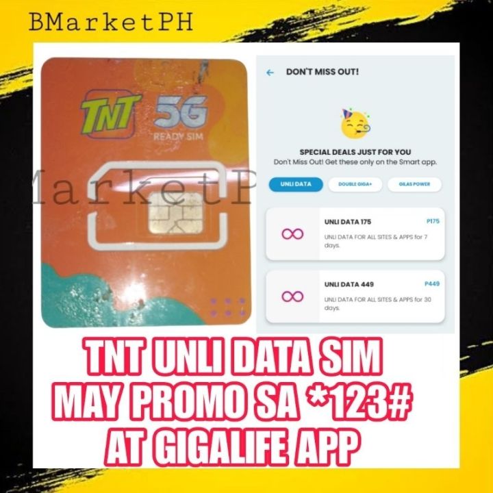 Tnt Unli Data Sim ( Fast Delivery ) 