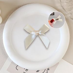 BW-C1363 Jepit Rambut Wanita Model Pita Mini Simpul Klip Poni Rambut Anak Perempuan Motif Ribbon