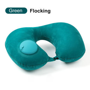 หมอนเป่าลม หมอนหนุนเป่าลม หมอนเป่าลมพกพา หมอนรองคอปั๊มลมในตัว หมอนพกพา หมอนเดินทาง เบามาก จัดเก็บง่าย