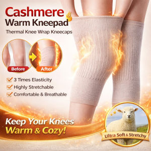 🌟Spring-Summer Cashmere Knee Protector  Thin Breathable Warm Stretchable 3x Elastic Skin-Friendly Soft Daily Use Knee Support