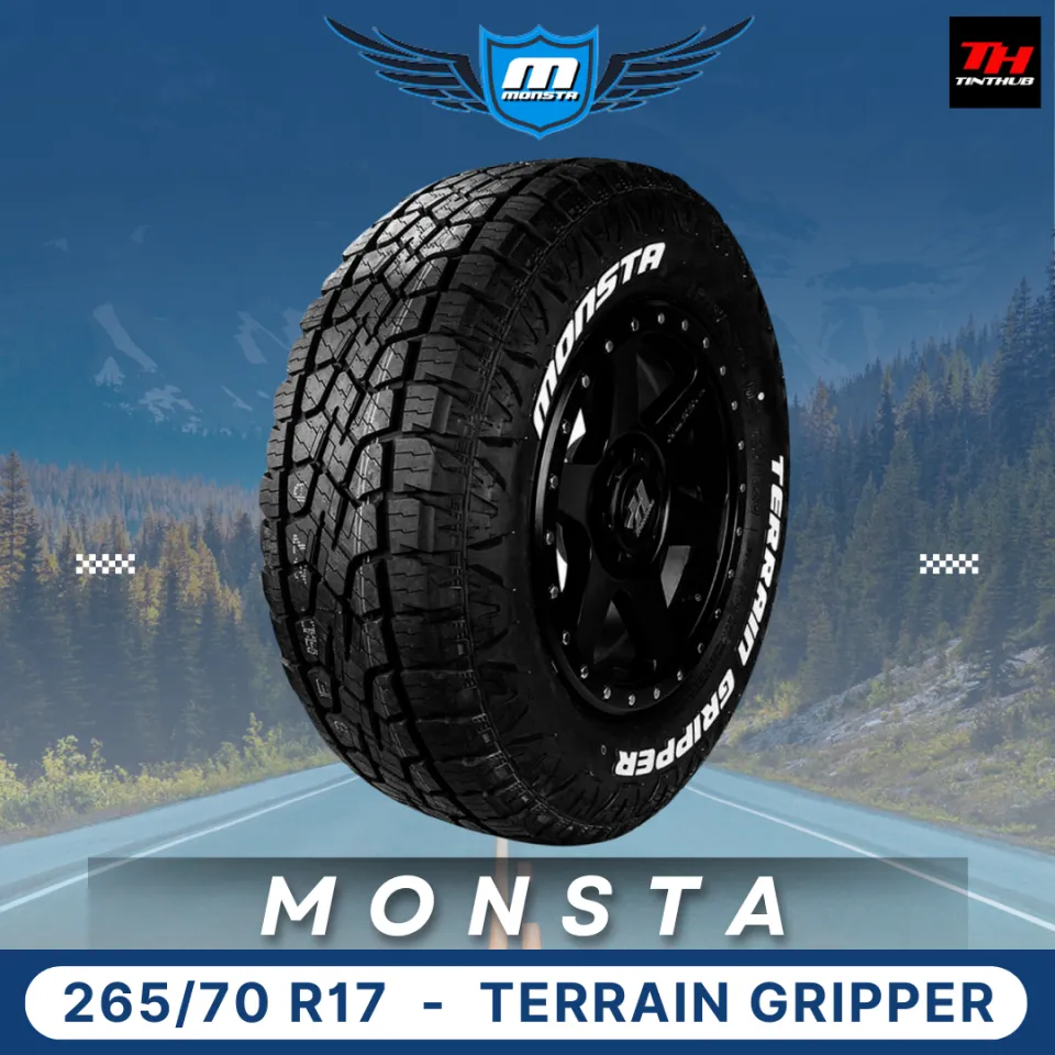 MONSTA TERRAIN GRIPPER 265/65R17 265/65-17 116T RWL ホワイトレター 
