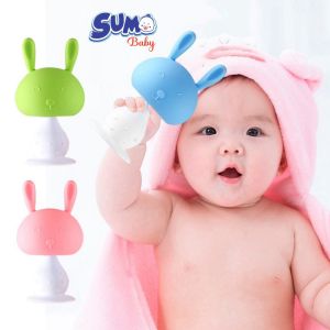 Mainan Gigitan Anak Bayi Rattle Teether Mushroom Jamur Bisa Bunyi Silikon Krincingan