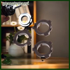 guangtemaoyi 2 4 10PCS Car LED Parts For Tucson Hyundai Santa Fe Grand SantaFe Sonata 2009-2017 H7 Car LED Headlight Bulb Holder Adapter