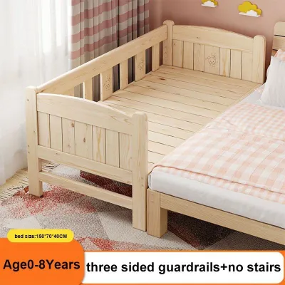 【Ready Stock】Baby Cot Katil Baby Katil Budak Baby Bed Frame Kids Bed Frame Katil Kanak Kanak Katil Baby Murah Children Bed With Guardrail And Ladder Solid Wood Bed Katil Budak Lelaki Murah Katil Budak Kartun Murch Katil Single Single Bed婴儿床 儿童床