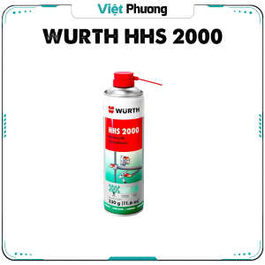 Mỡ Bò Nước Bôi Trơn Chịu Nhiệt Wurth HHS 2000 dạng xịt chai 500ml Nhập Khẩu Chính Hãng WU-HHS2000