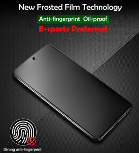 Matte Screen Protector for Honor X9b X9a X9c 5G Frosted Tempered Glass Film Edge Glue Full Cover Anti-Scratch Anti-Fingerprint Hot Bending 3D Curved