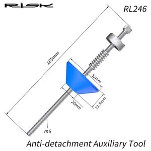 RISK Alat Lepas / Pasang Bracket Bawah BB Ulir Sepeda Bottom Bracket Hollowtech DUB Install / Removal Tool Ratchet Wrench for BB44 BB45.5 BB39 BB40.5 Bike Repair Tool Accessories