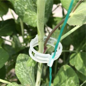 [COD] FUSHI0 100pcs Plastic Plant Clips For Climbing Plants Clear Plant Fixing Clip Tomato Trellis Clips Plant Support Clips Vine Fixing Clip Garden