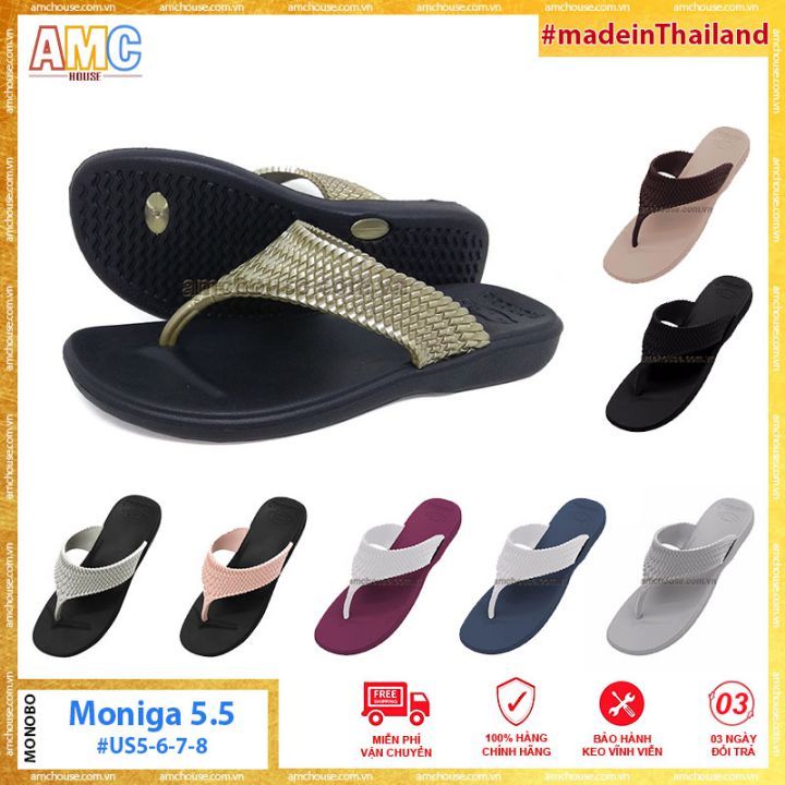 Dép Thái Lan Nữ Monobo Xỏ Ngón Siêu Nhẹ Monobo - Moniga 5.5 | Lazada.vn