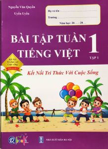 Bài tập tuần Tiếng Việt 1 tập 1 KN