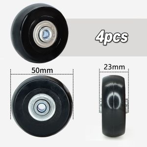 2/4Pcs Suitcase Wheels Roda Koper Pengganti Karet Roda Universal Pengganti Koper