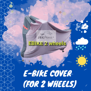 (XL) E-BIKE 2 WHEELS WATER-REPELLANT COVER