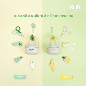 KURU Baby Nail Care Manicure Set 5in1 - Perawatan Gunting Kuku Bayi