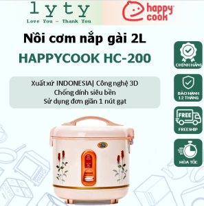 Nồi cơm điện nắp gài 2L HAPPYCOOK HC-200