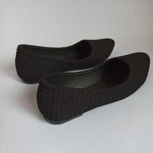 Sepatu Sandal balet wanita rajut import / Flatshoes terbaru berkualitas / sepatu sol karet Non Slip