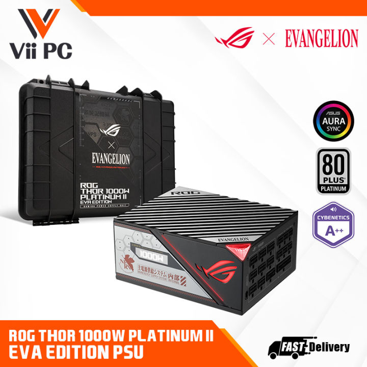 ASUS ROG Thor 1000W Platinum II EVA Edition (1000 Watt, Fully