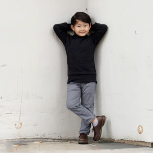 Celana Panjang Anak Laki Laki Chinos Usia 2 - 12 Tahun Slim Fit