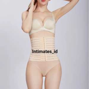 Korset Pelangsing Tubuh - Korset Perut Model Kancing - Stagen Perut Sorex